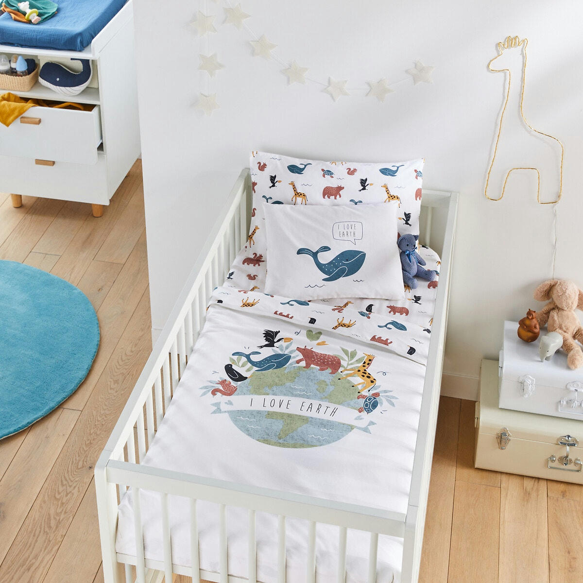 Housse de couette en coton biologique, Earth