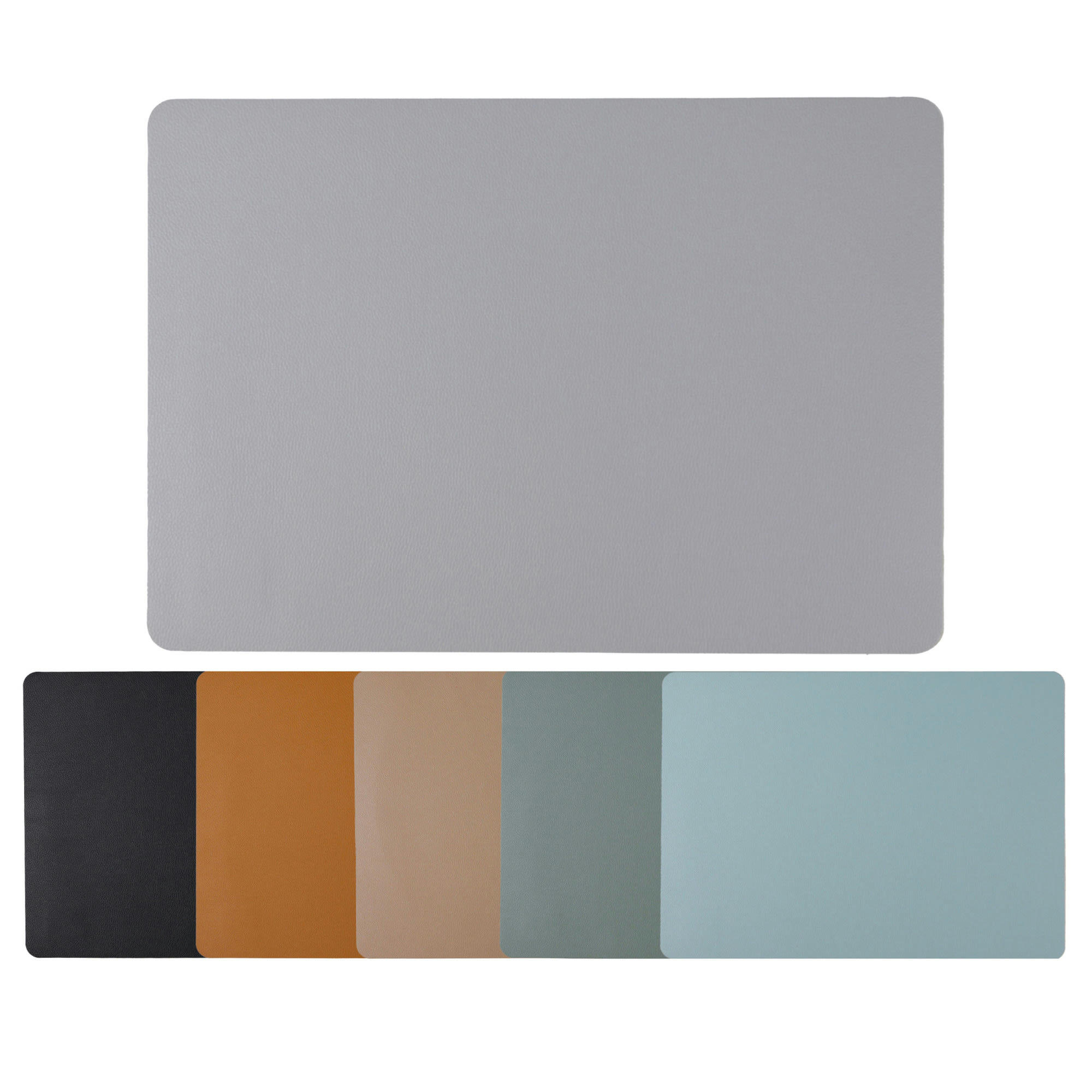 - Sets de table vinyle multicolores rectangulaires - Set de 6