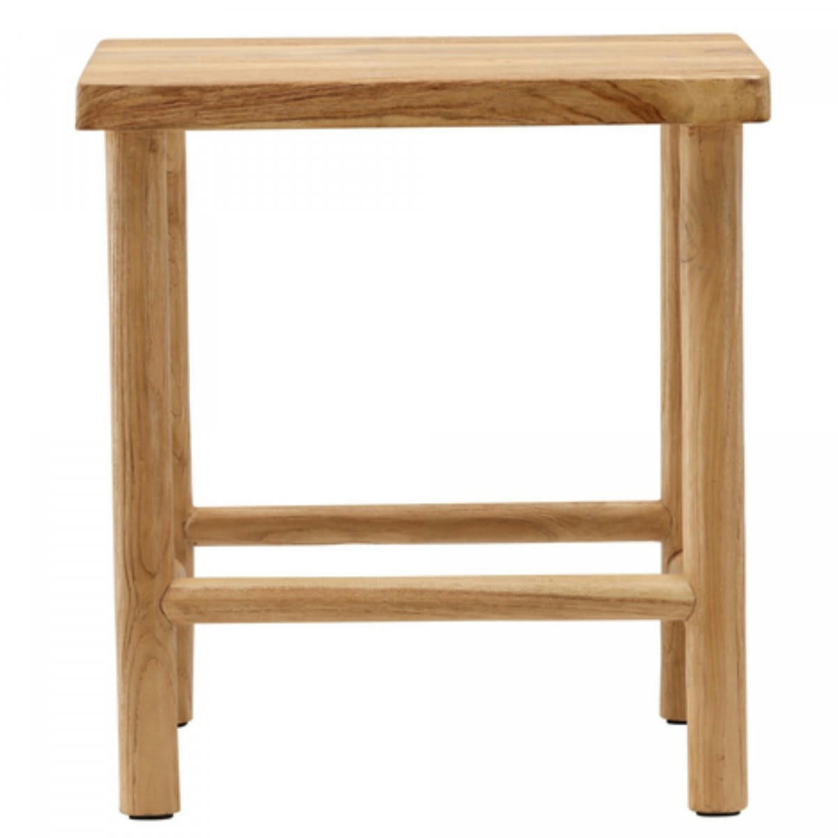 NESTER - Tabouret carré moderne en bois
