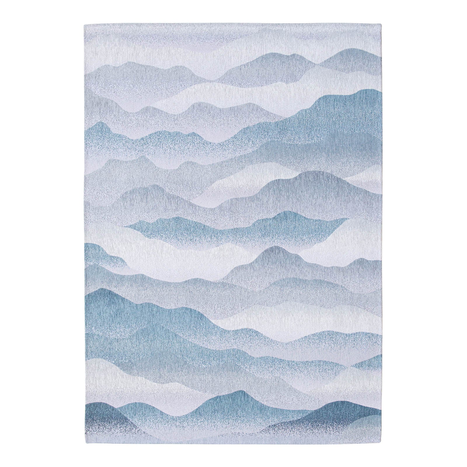 Louis De Poortere vloerkleed Winter - blauw - 100x140cm