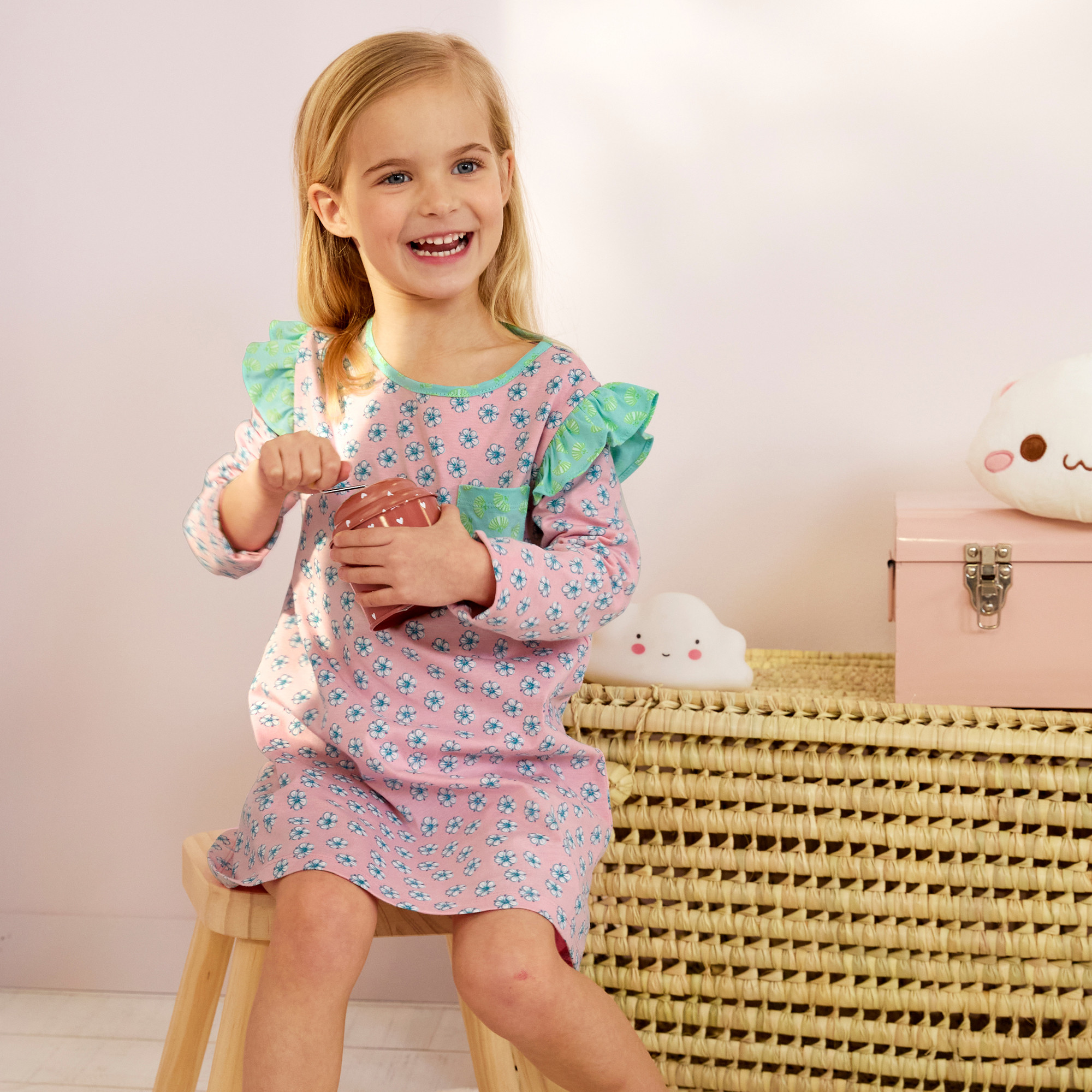 Chemise de nuit enfantPoupée kokeshi