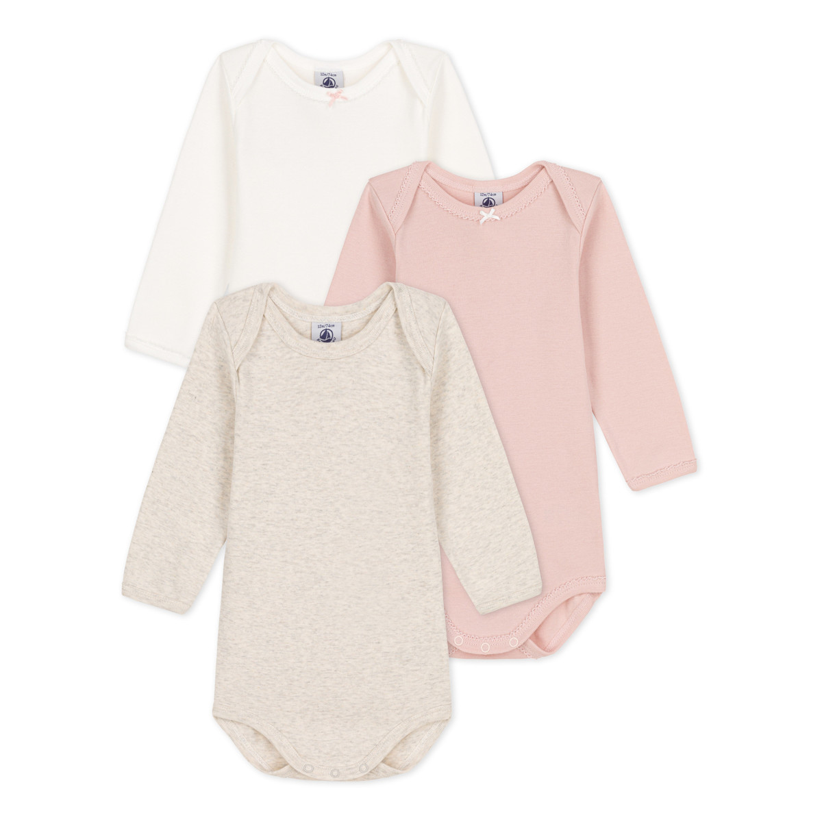 Petit Bateau - LOT 3 BODY - Multicolour