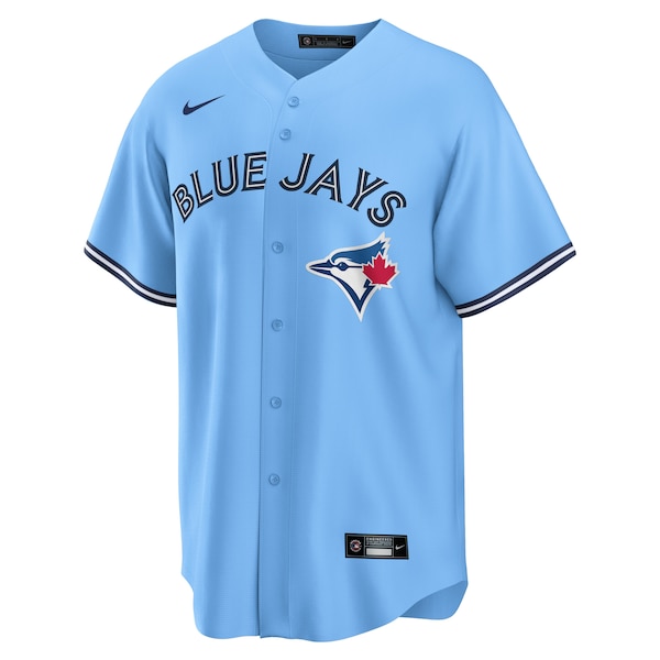 Toronto Blue Jays Nike Alternate Replica Team Jersey - Powder Blue