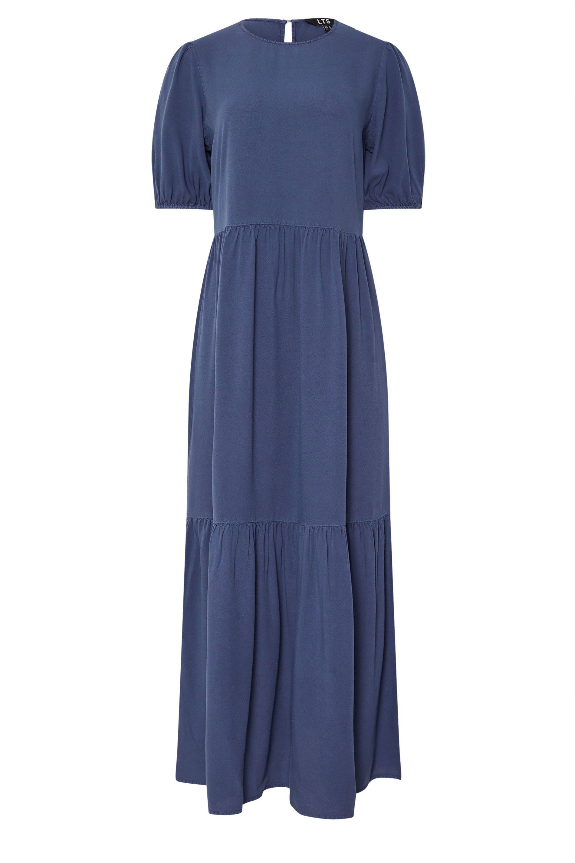 Long Tall Sally Tall Smock Denim Maxi Dress