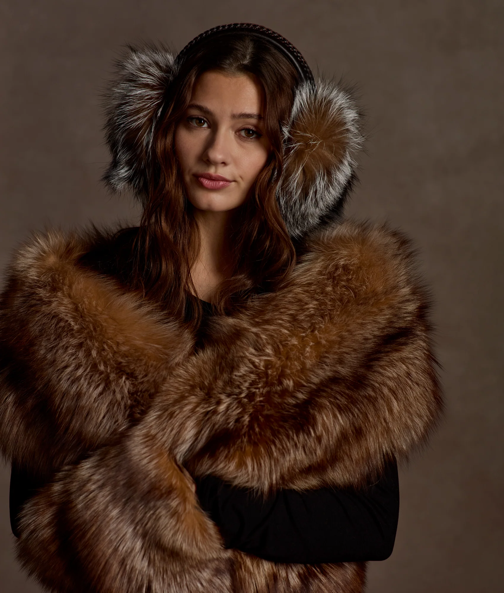 Pelliccia Earmuffs - Brown