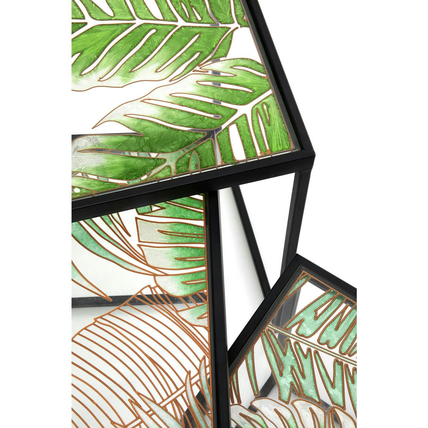 JUNGLE - Tables d'appoint Jungle set de 3 Kare Design