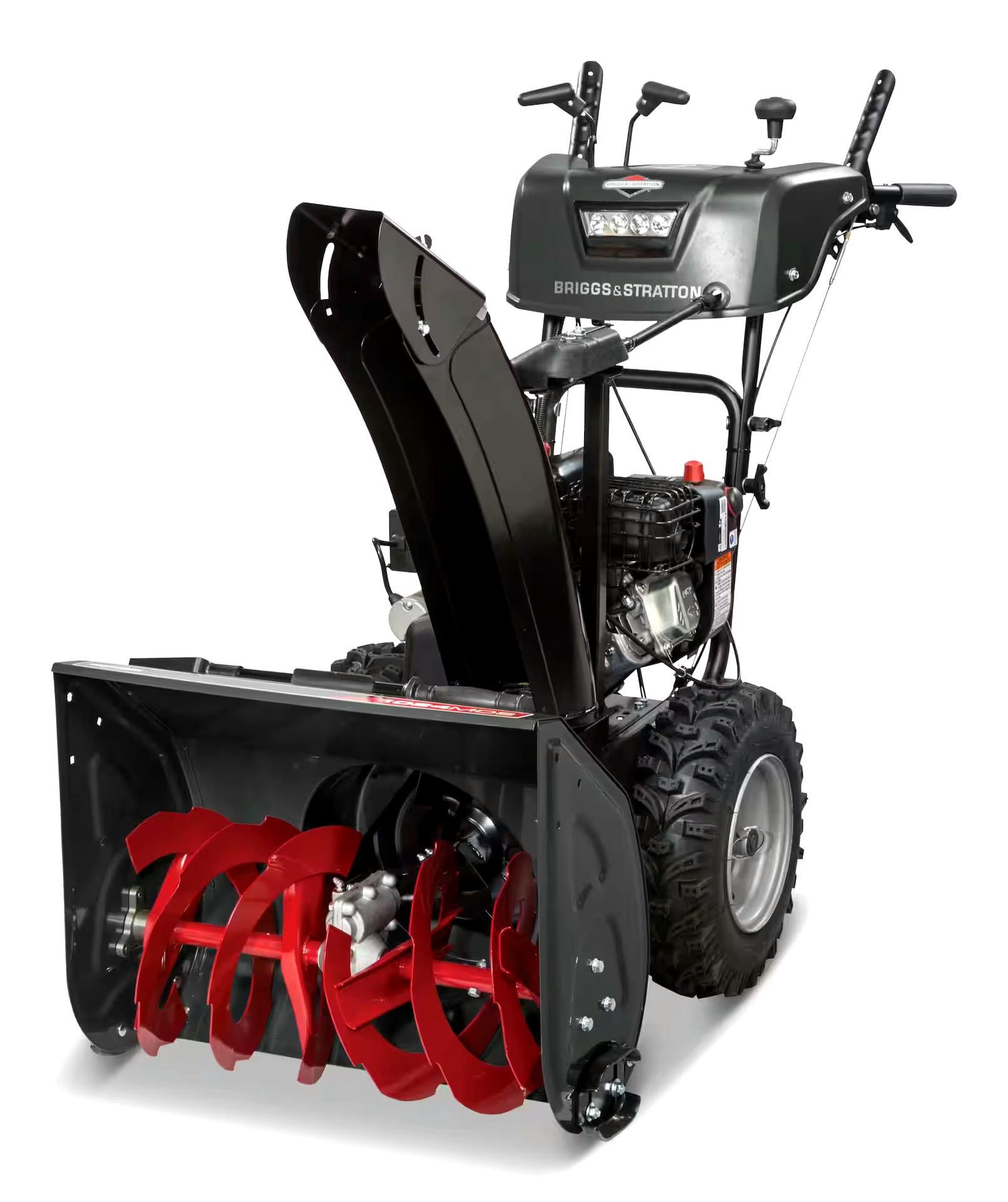 Briggs & Stratton 1696807 208cc 2-Stage Gas Snowblower with Electric Start, 24-in