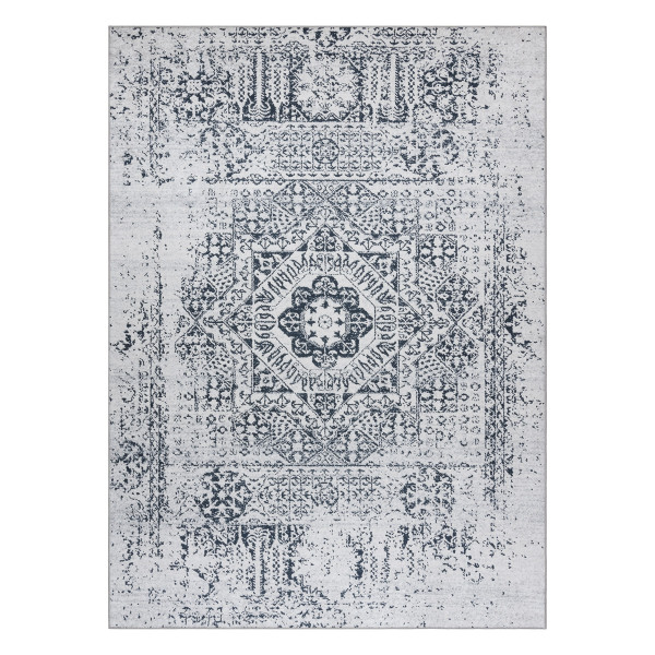 Dywan do prania ANDRE 1072 Rozeta, vintage antypoślizgowy - 120x170 cm