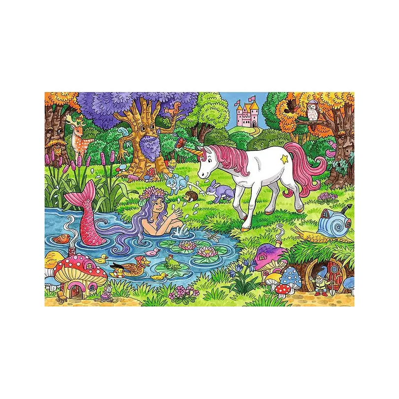 Puzzle 2er-Set Magischer Wald