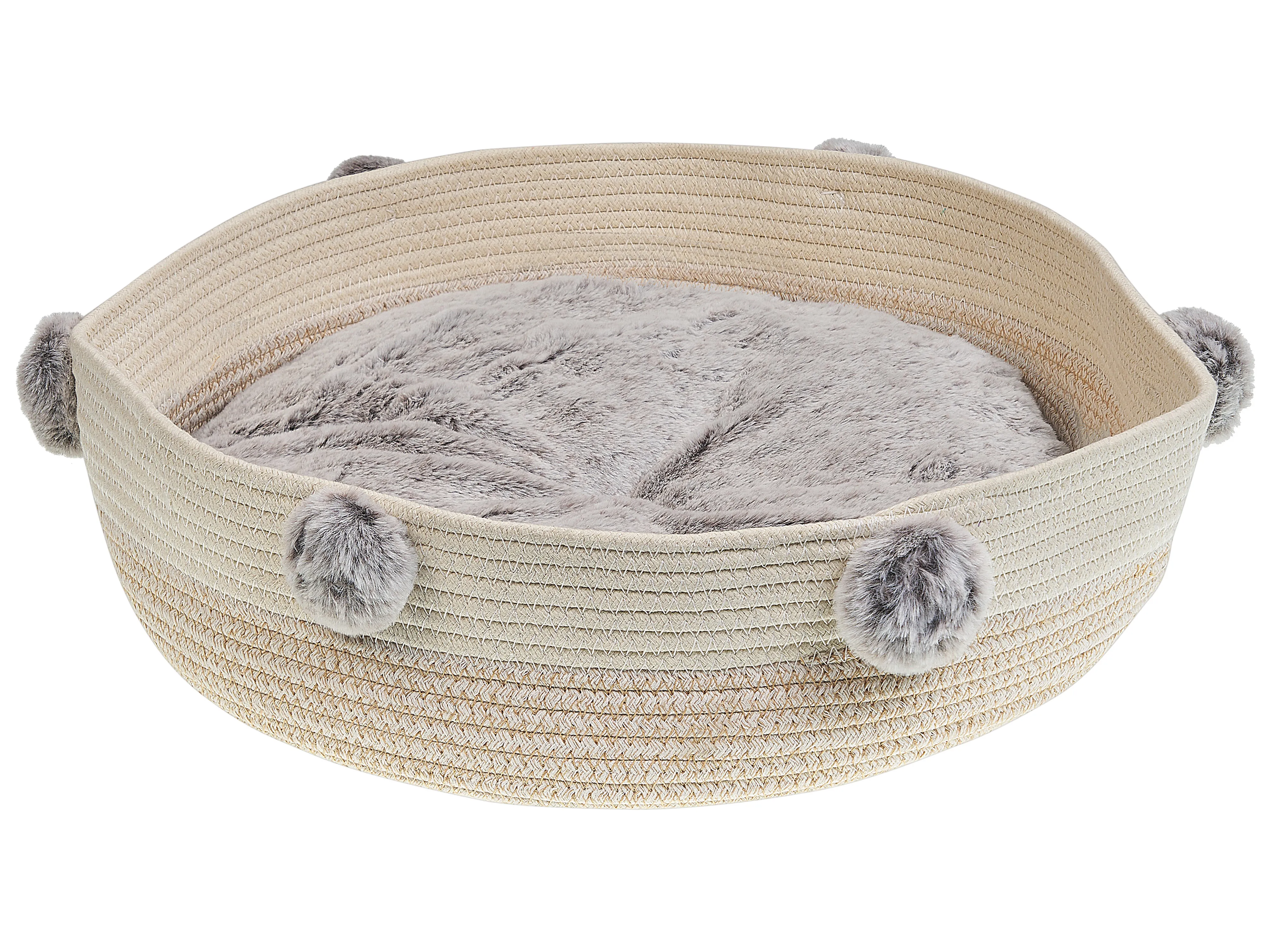 Pet Bed ORTACA Cotton Light Beige