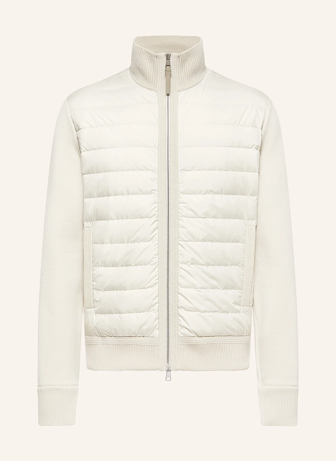 MONCLER Lightweight-Daunenjacke im Materialmix