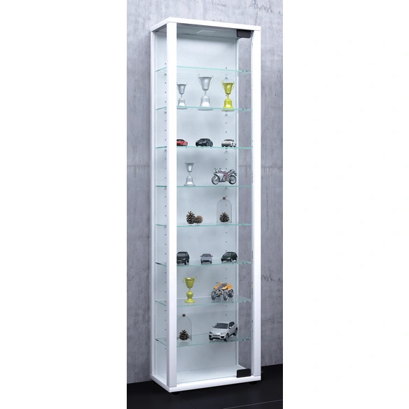 Vitrine »Edana Maxi«, inkl. LED-Beleuchtung, BxH: 33 x 113 cm, Holzwerkstoff/Glas