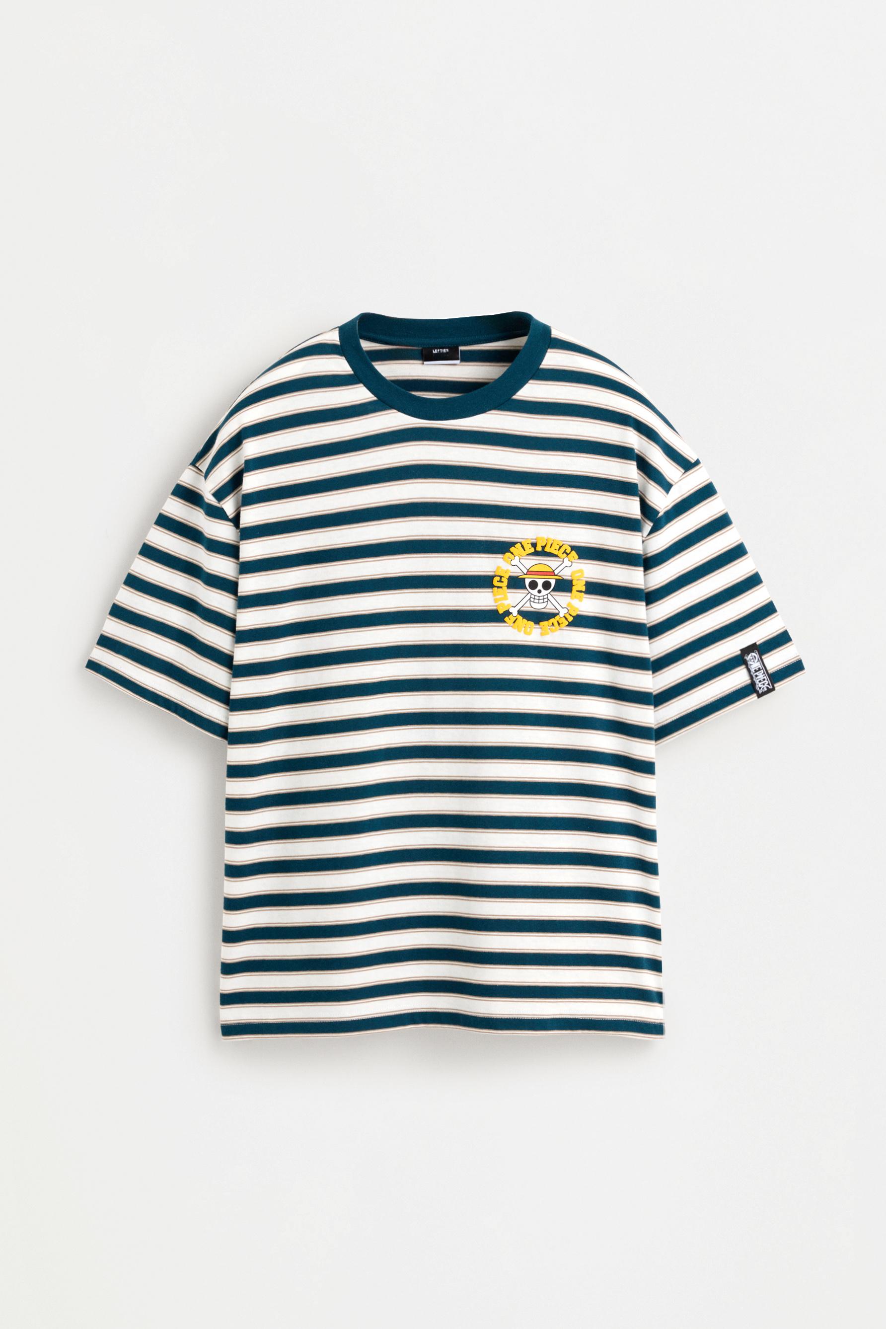 Camiseta rayas One Piece ©Bird Studio