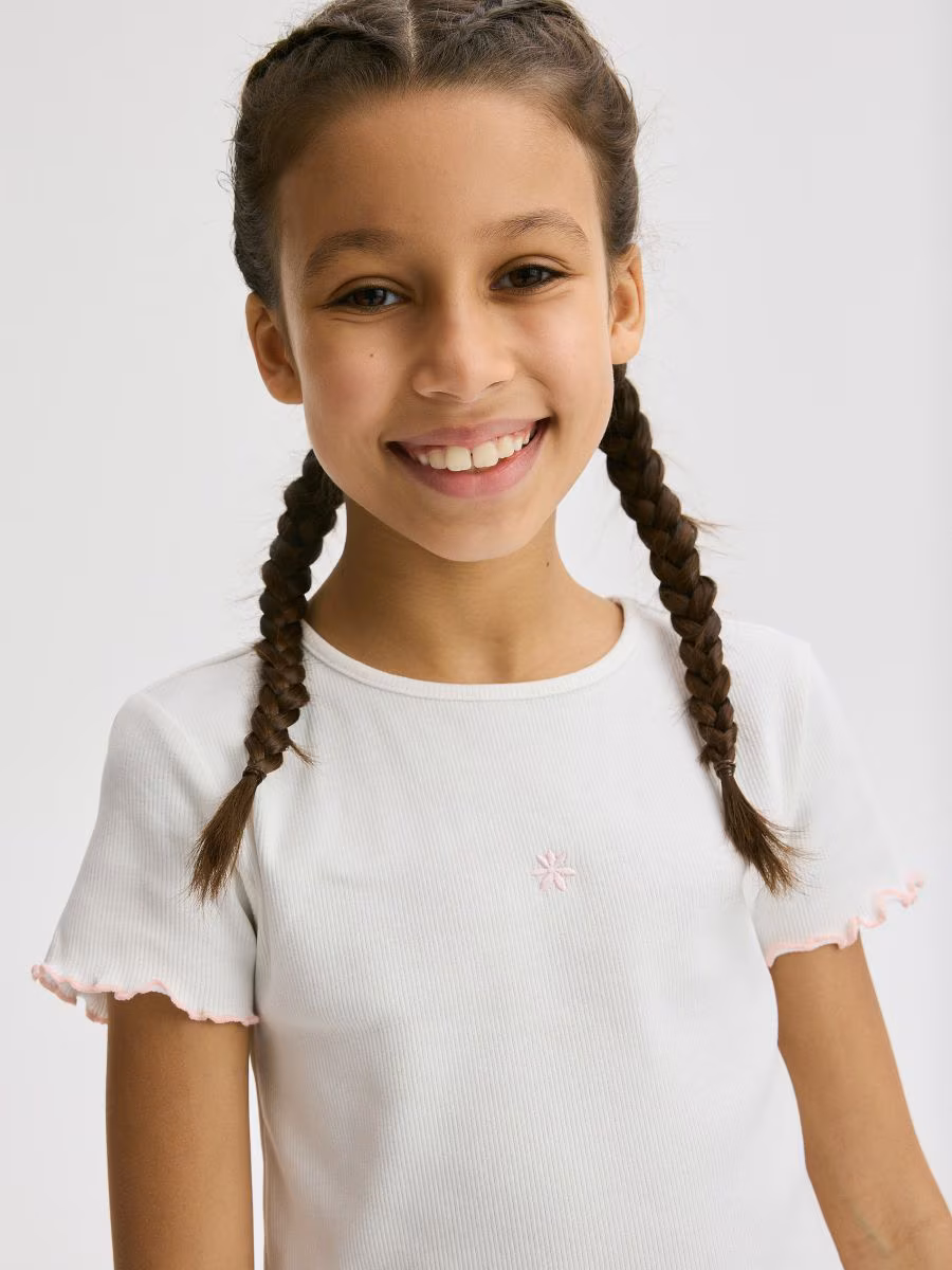 T-Shirt With Embroidery