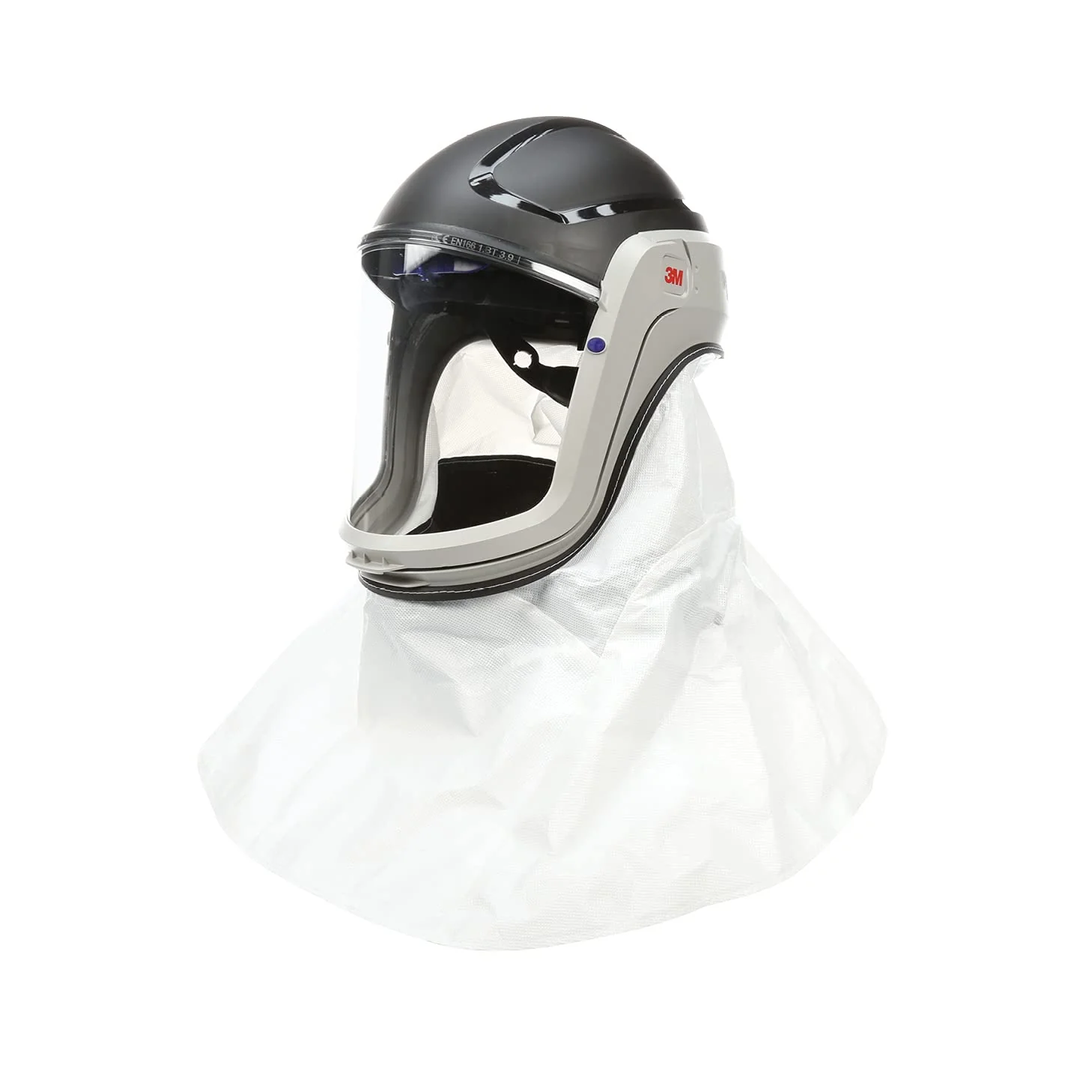 Helmet M-405, For Powered Air Purifying Respirators, Standard Polycarbonate Visor and General Purpose Shroud, 1/Case(Helmet/With Standard Visor and Shroud)