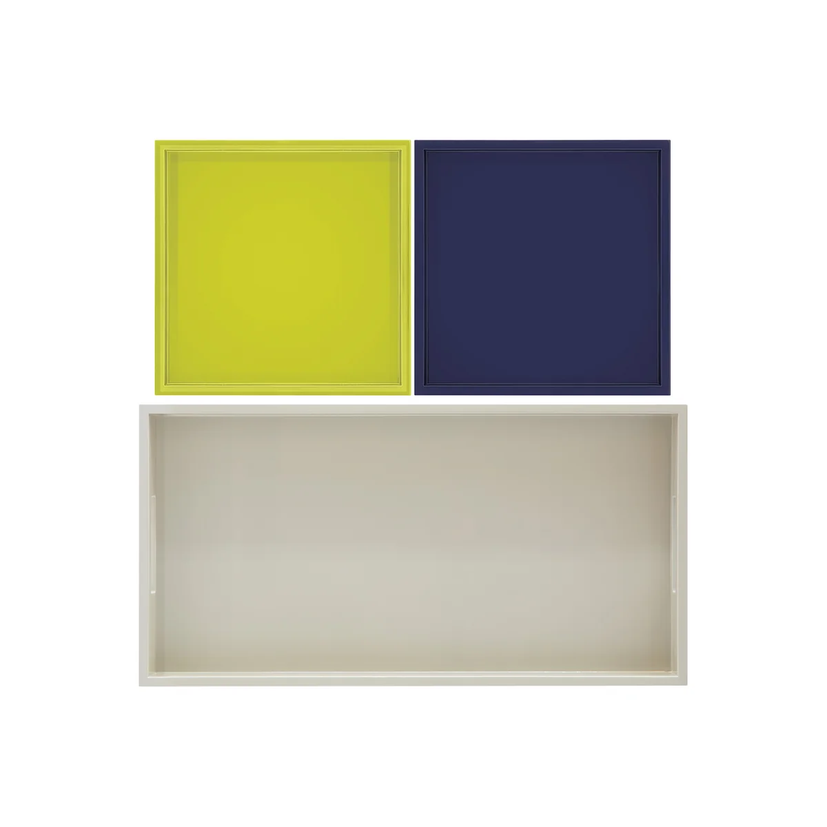 Remember - Trias Tablett-Set, mehrfarbig (3 tlg.)