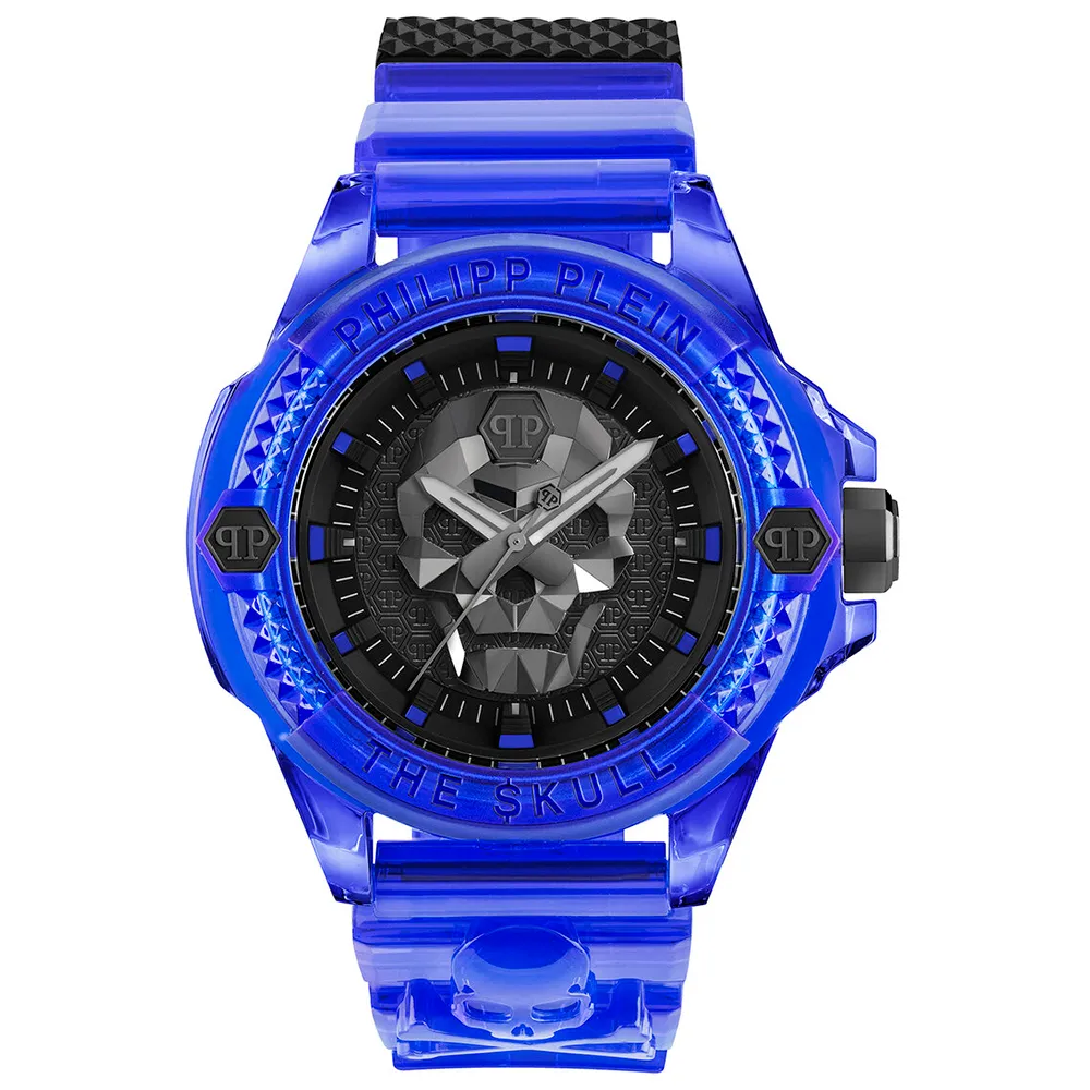 Philipp Plein The Skull Synthetic 44mm 5ATM Quartz/Analogical watch