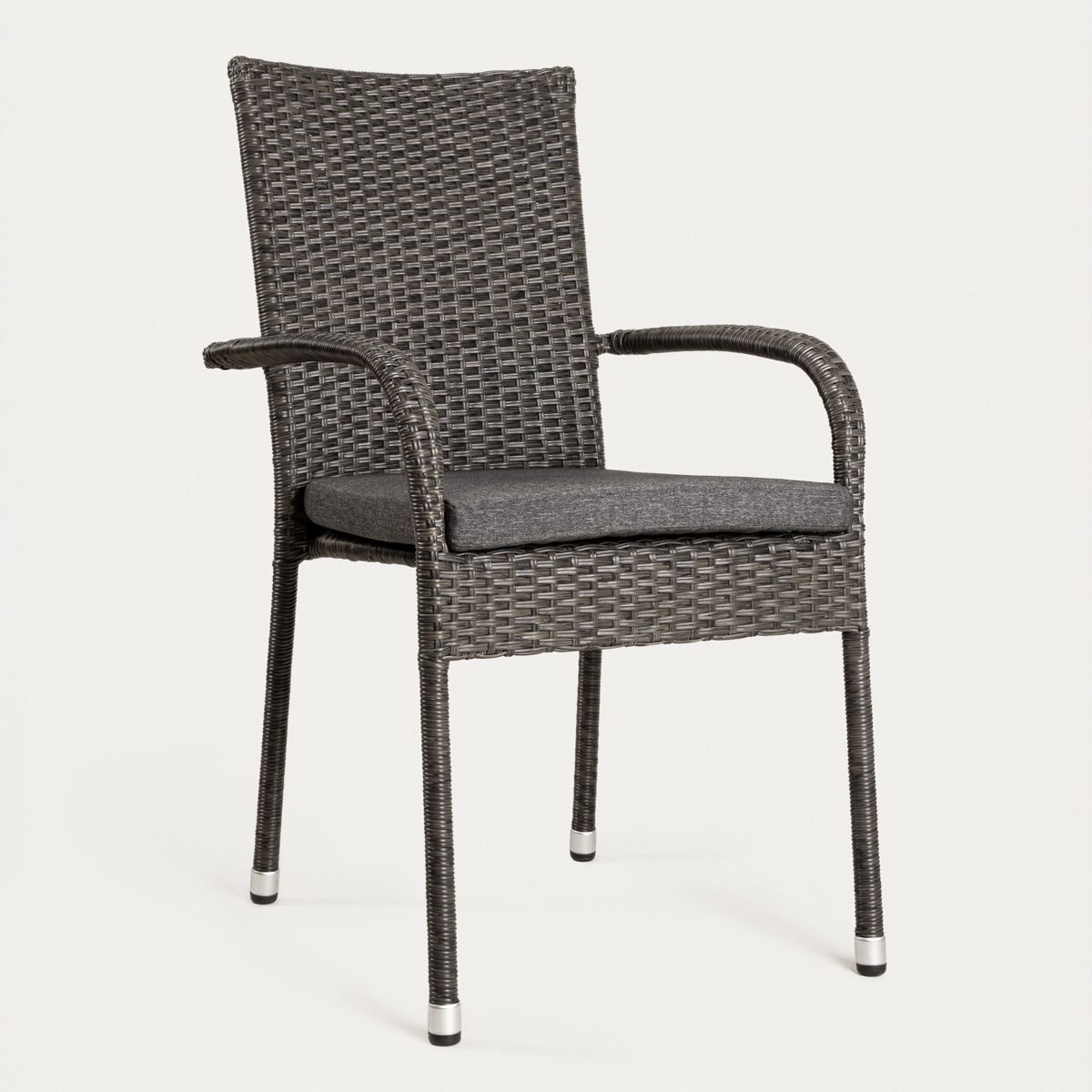 Krzesło BIKLY szare 56x64x94 cm