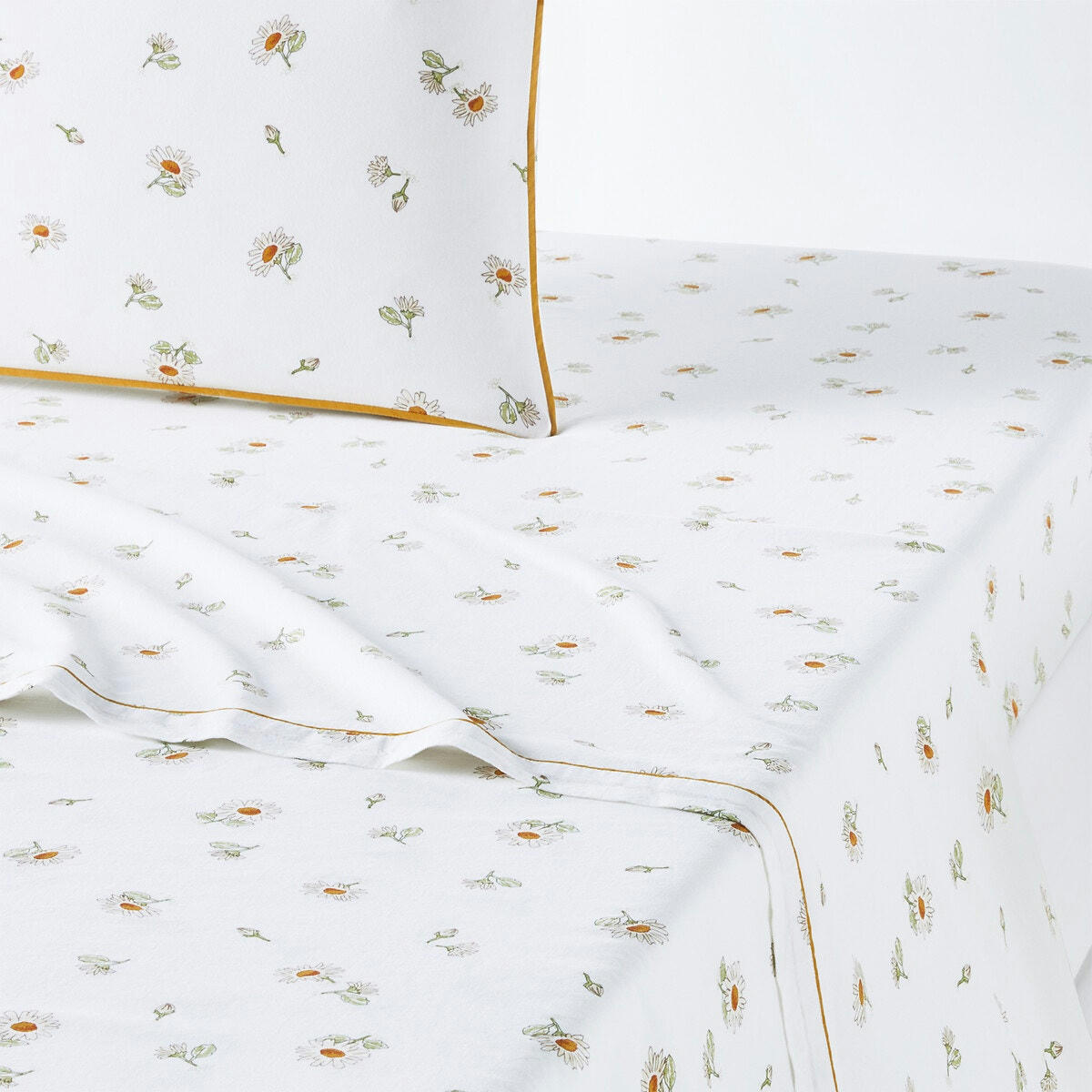 Drap plat coton lavé, Paquita