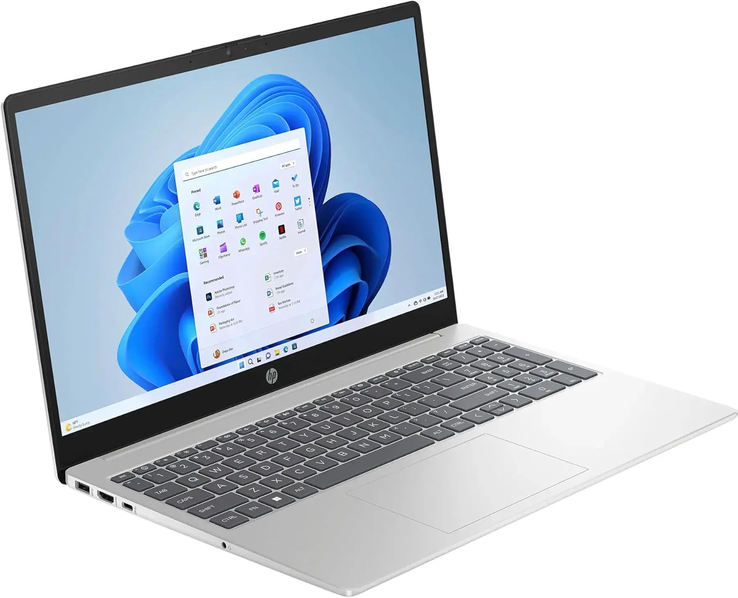 HP 15.6 Business Laptop  Free Microsoft Office 2024 Lifetime License  Copilot AI Chat  HD Touchscreen Display  Intel 6-Core i3-1215U 4.4 GHz  16GB RAM  1TB SSD  Long Battery Life  Windows 11 Pro
