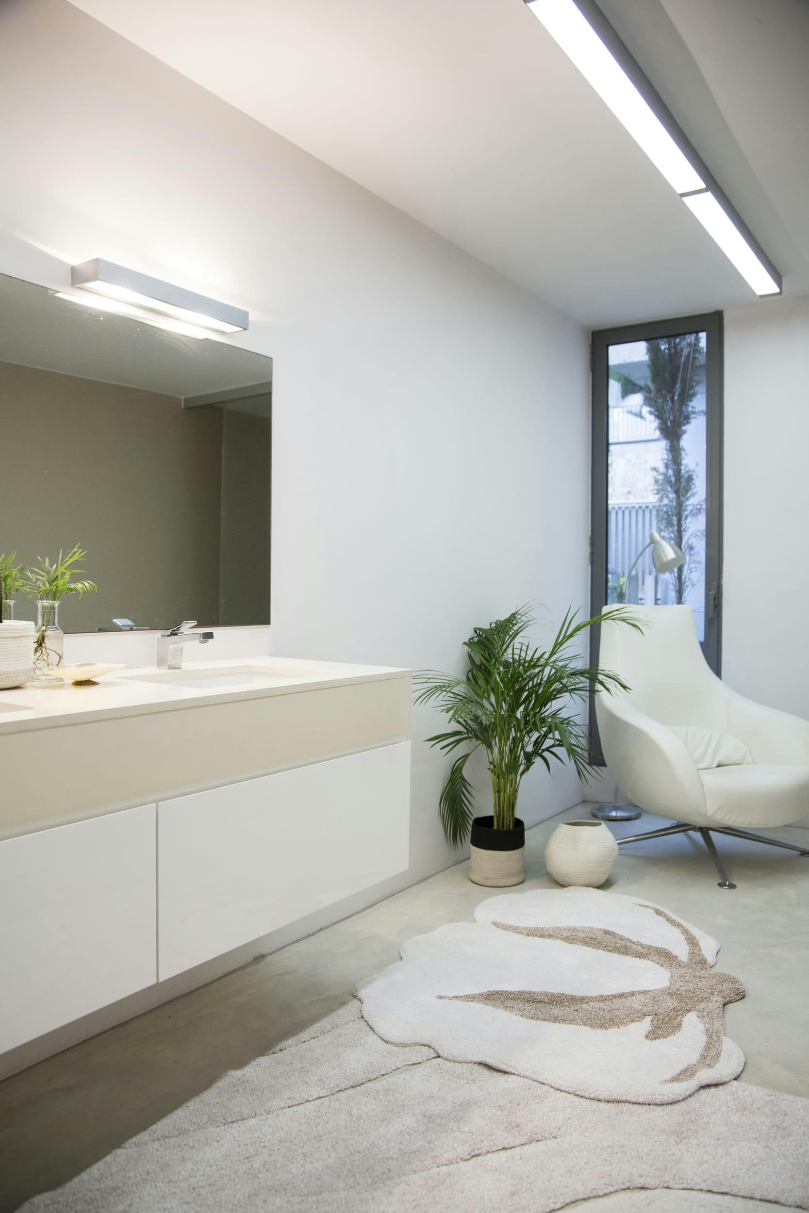 MY LITTLE ONES - Panier bicolore en coton noir et beige 22xØ21