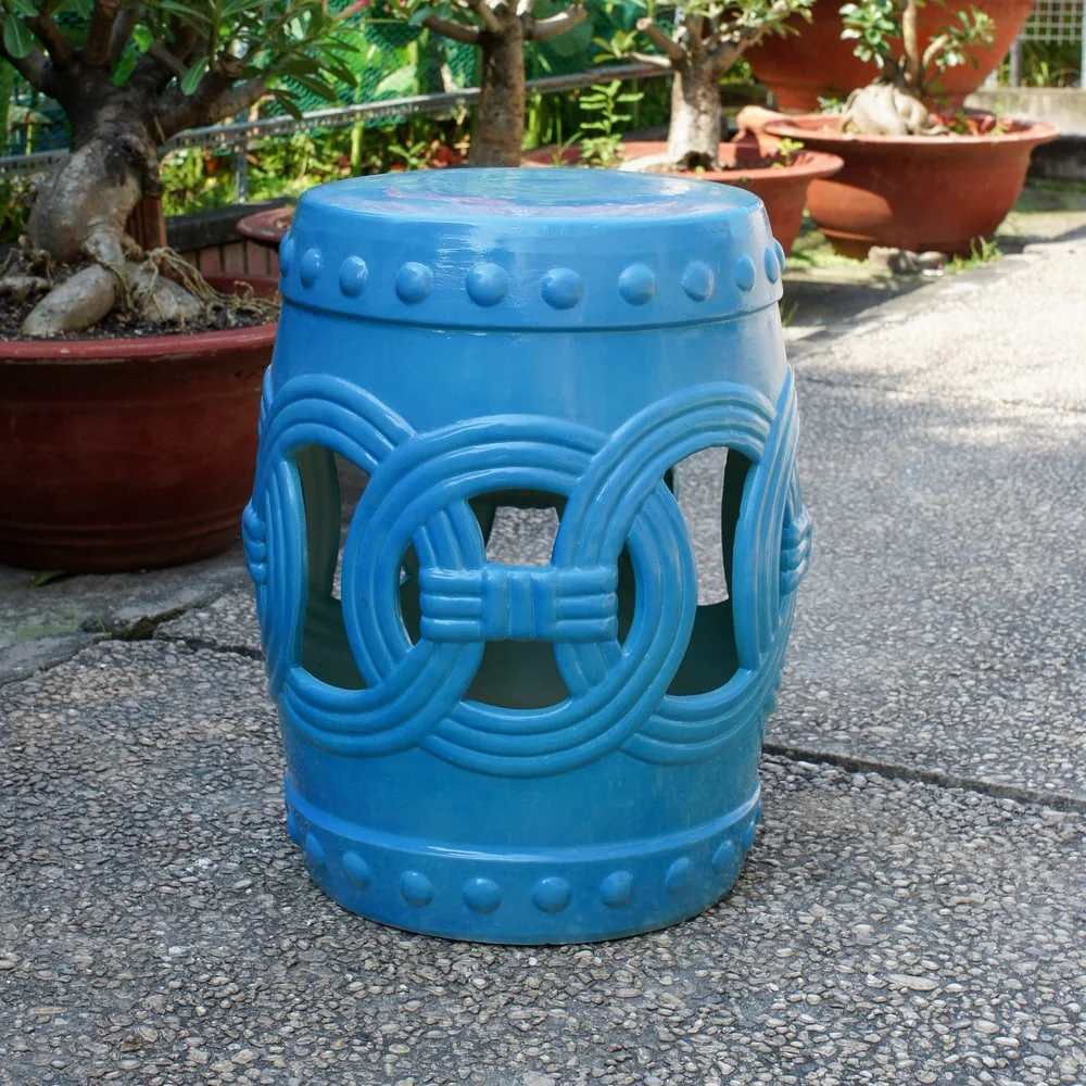 Infiniti Feng-Shui Ceramic Garden Stool