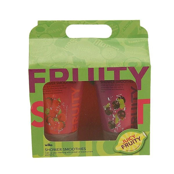 JUICY FRUITY SHOWER SMOOTHIES 2 PACK