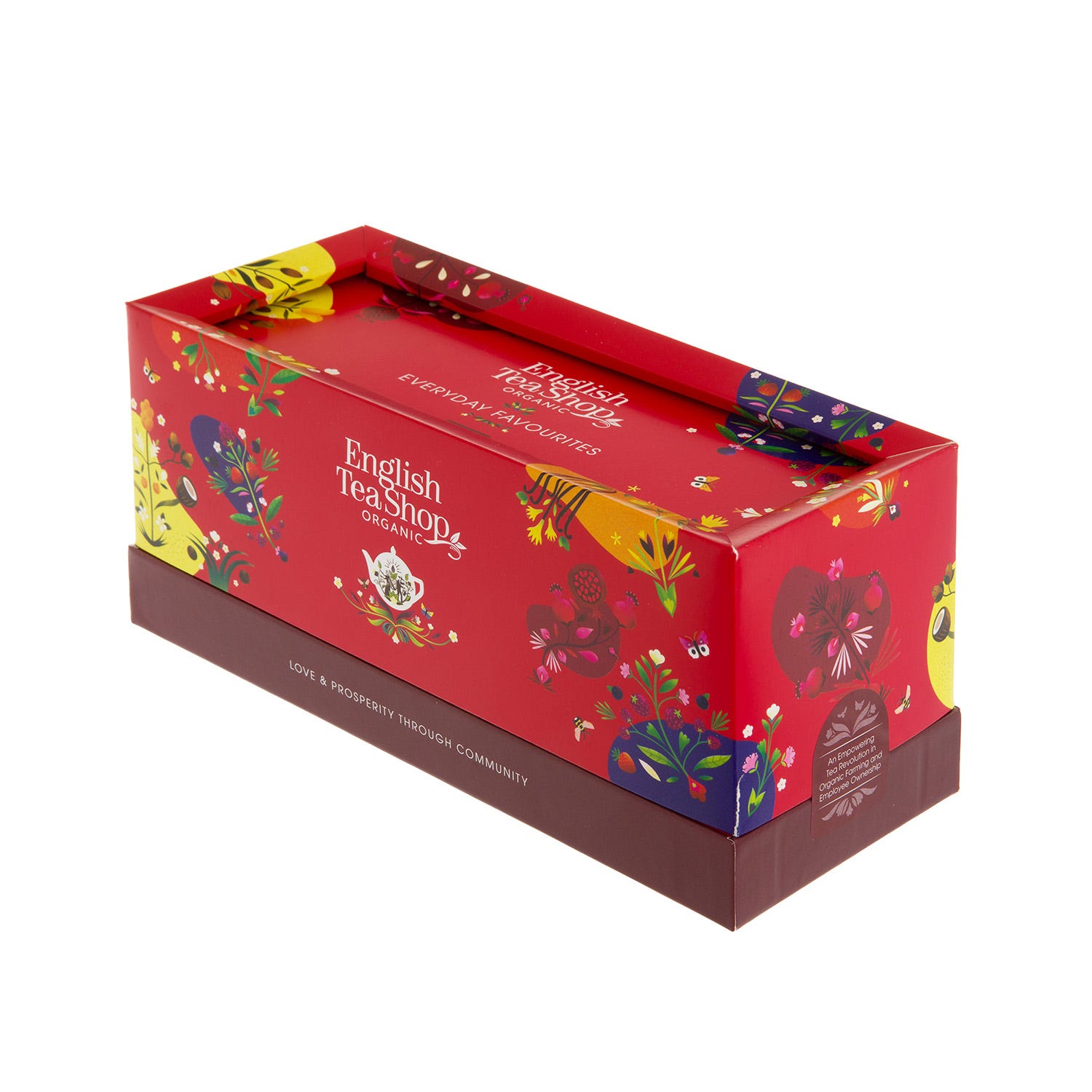 Confezione regalo 40 filtri tè e tisane English Tea Shop