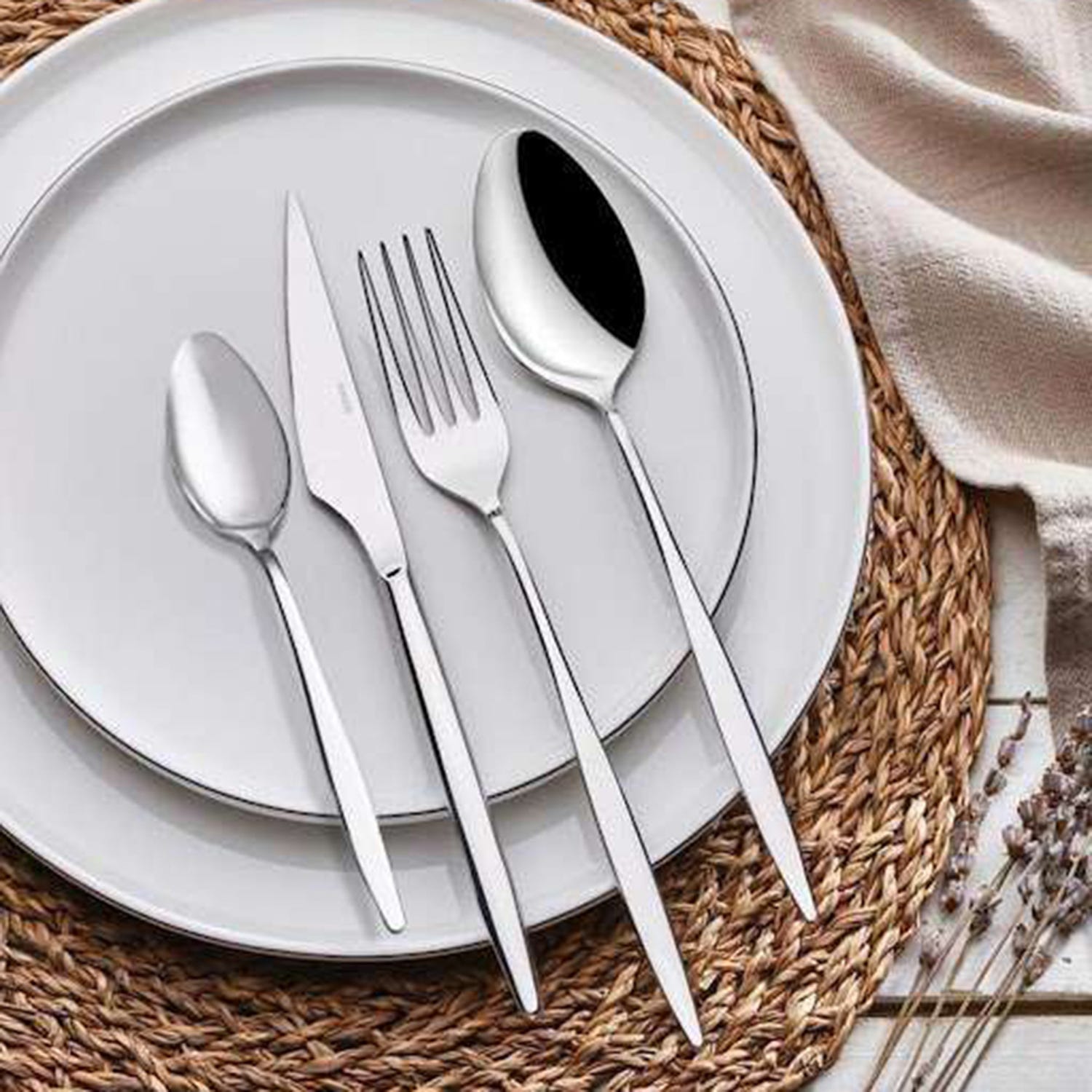 Set 24 posate acciaio inox Assos