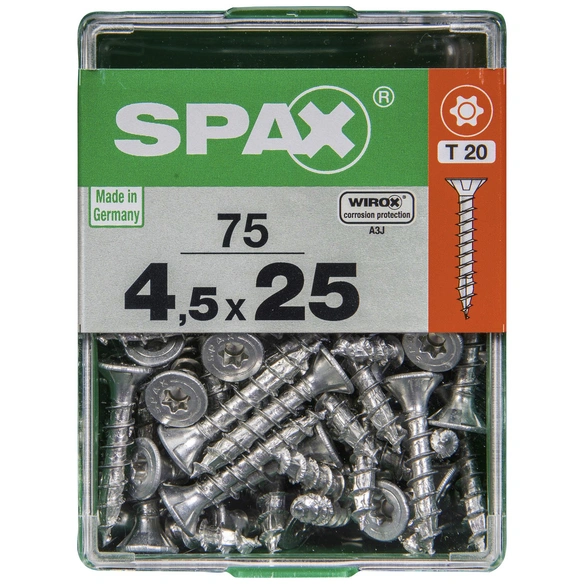 Universalschraube, T-STAR plus, 75 Stk., 4,5 x 25 mm