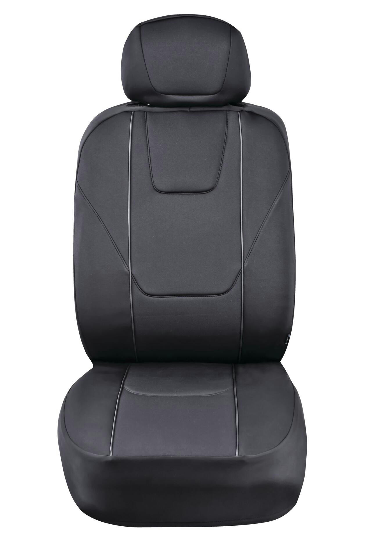 AutoTrends Flex Fit Neoprene Seat Cover, Black