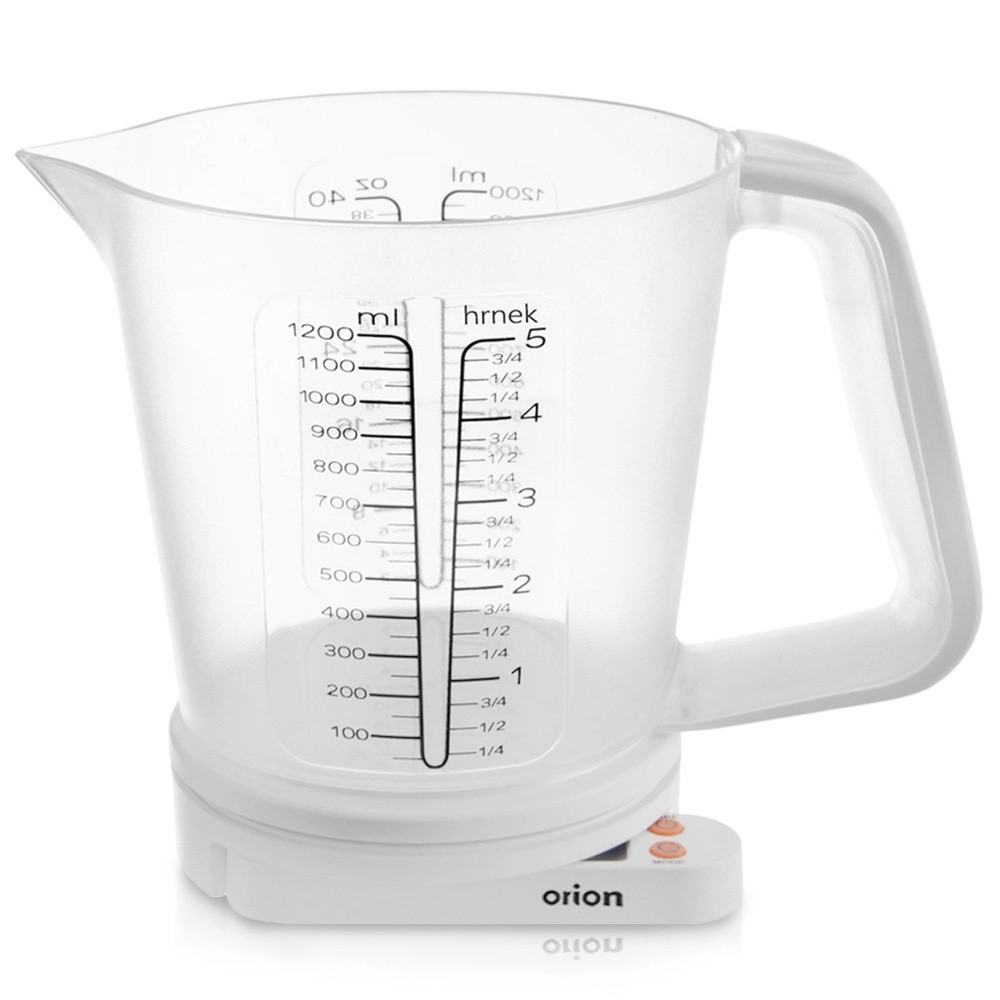 Waga kuchenna z miarką 5 kg, 1,2 l