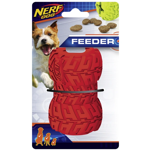 Snackfeeder, Profil Snackfeeder, rot/blau/gelb, Gr. M, für Hunde