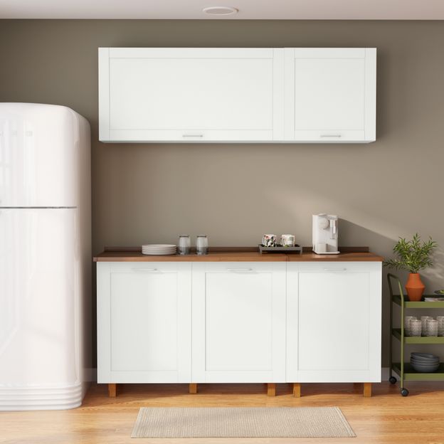LOGBOX CONJUNTO DE COZINHA 6 PÇS BRANCO