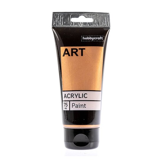 Bronze Art Acrylic Paint 75ml
