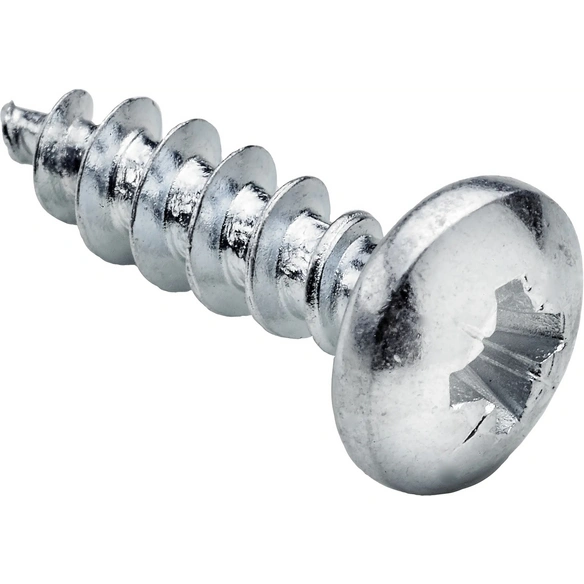 Schrauben, Panhead Schrauben, 4,5x16 mm, verzinkt, 24 Stück