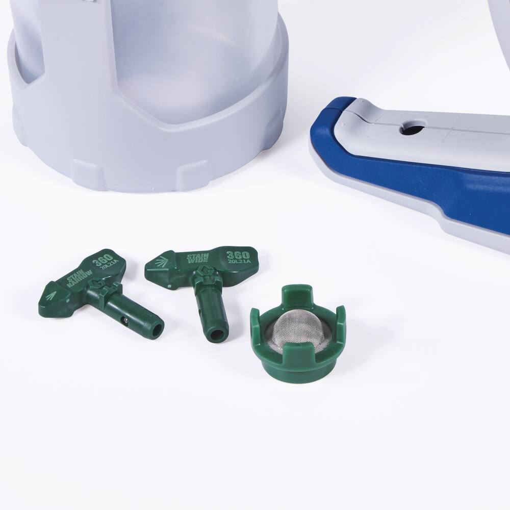 Graco TrueCoat 360 Stain Spray Tip Kit, Reduces Overspray