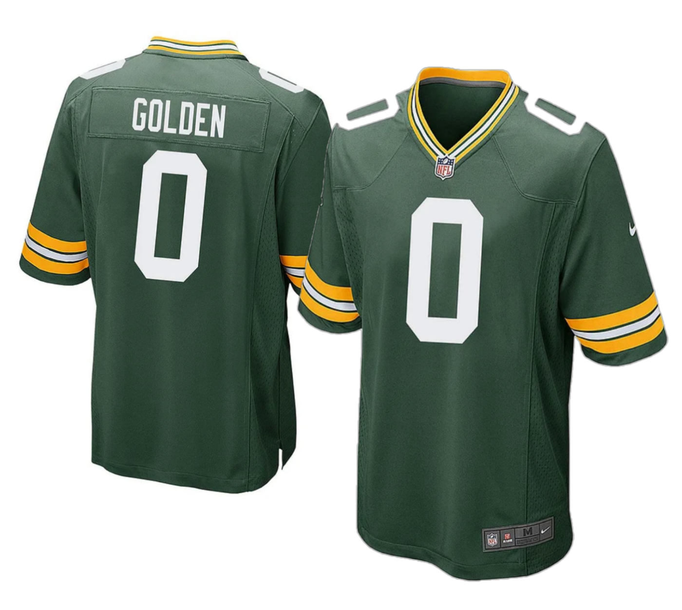 Matthew Golden Green Bay Packers Nike Game Jersey - Green