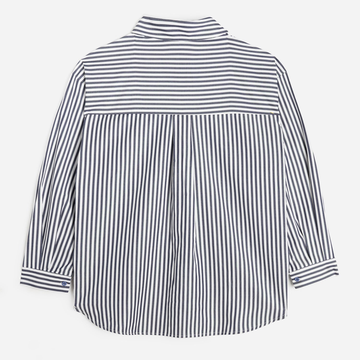 Chemise TEXTO bleue rayures blanches