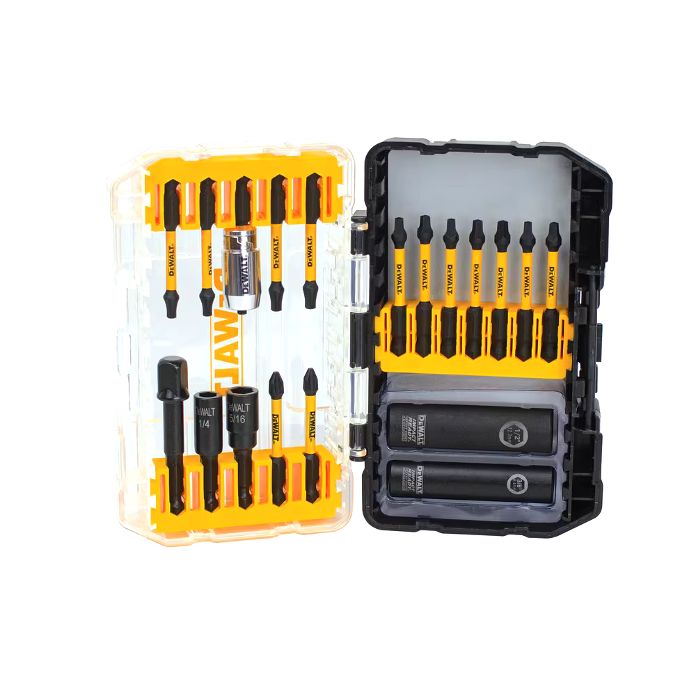 DEWALT DWA2T20C Impact Ready Magnetic Assorted Screwdriver Bit Set, 20-pc