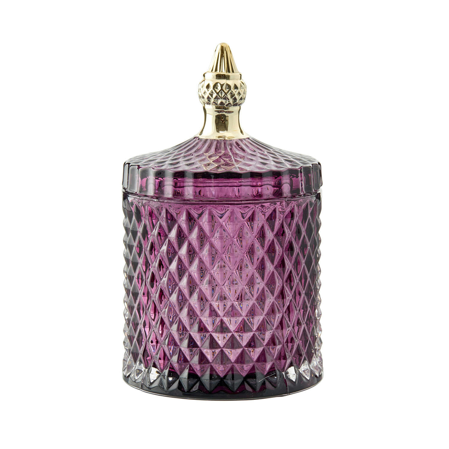 - Pot Alexandra en verre violet