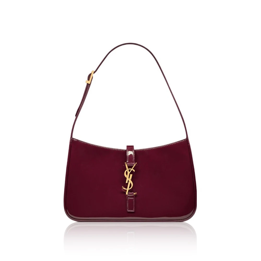 Saint Laurent YSL Patent Leather HoBo Bag
