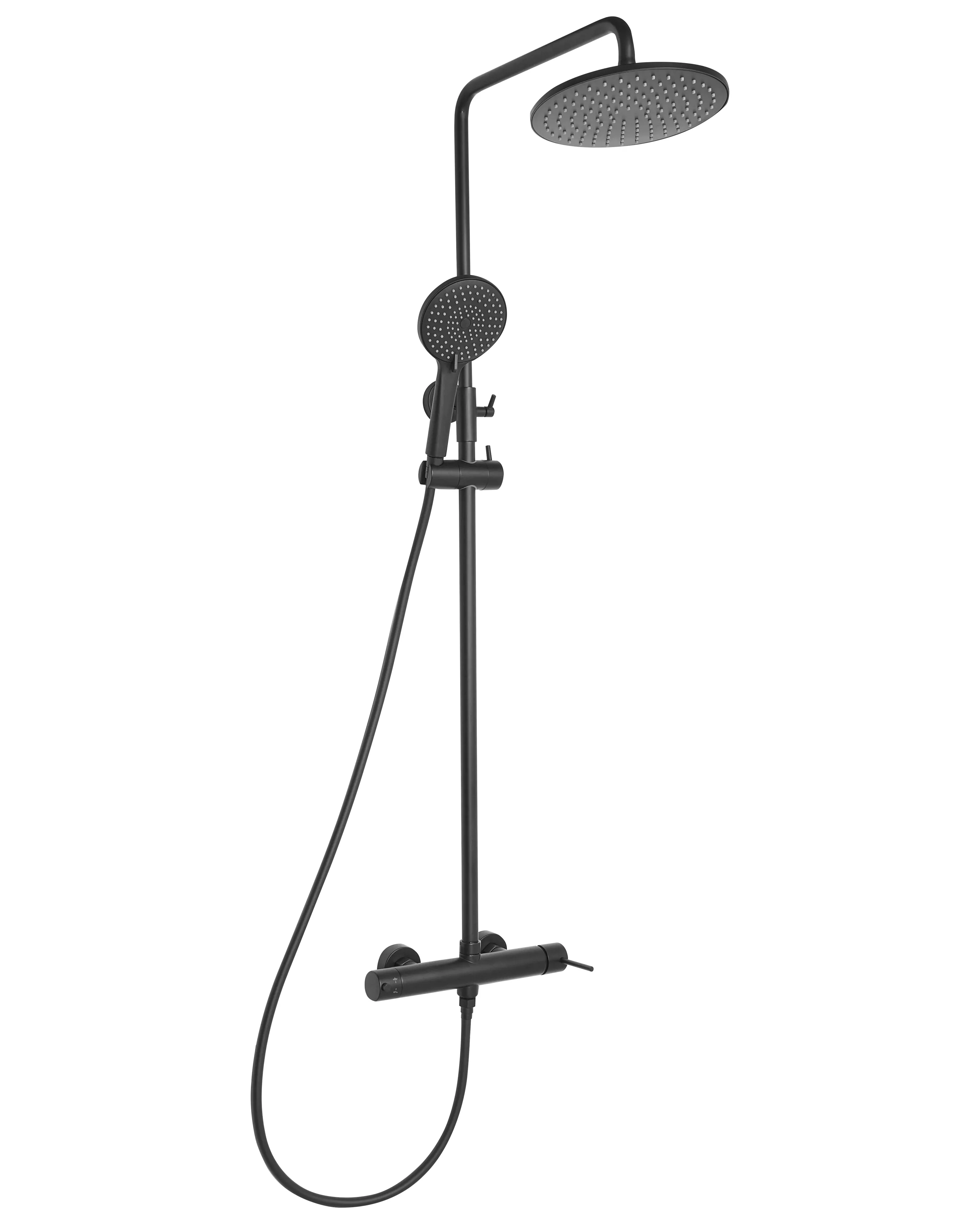 Mixer Shower Set with Rainshower PUYEHUE Black