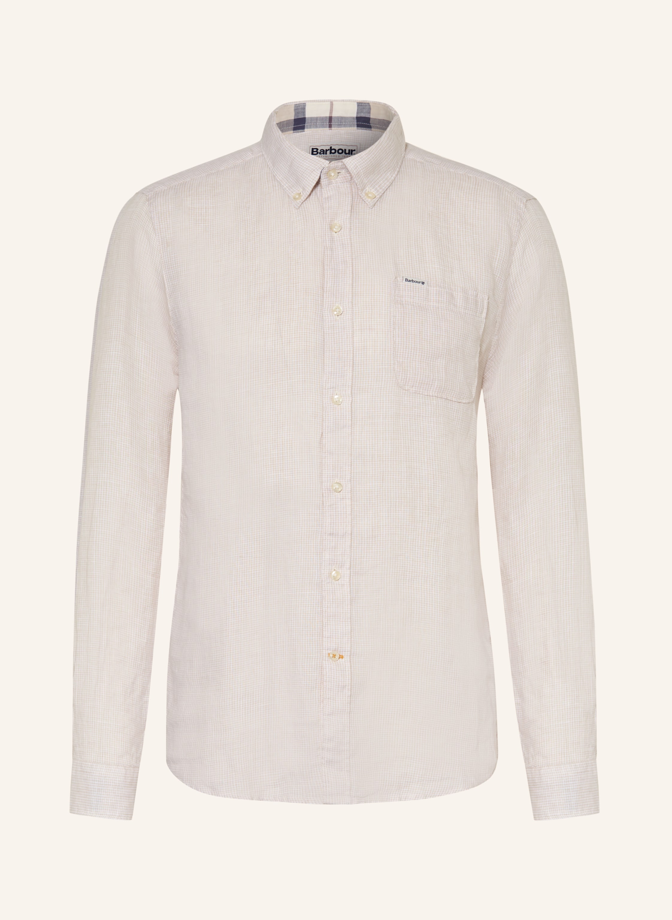 Barbour Leinenhemd LINTON Tailored Fit