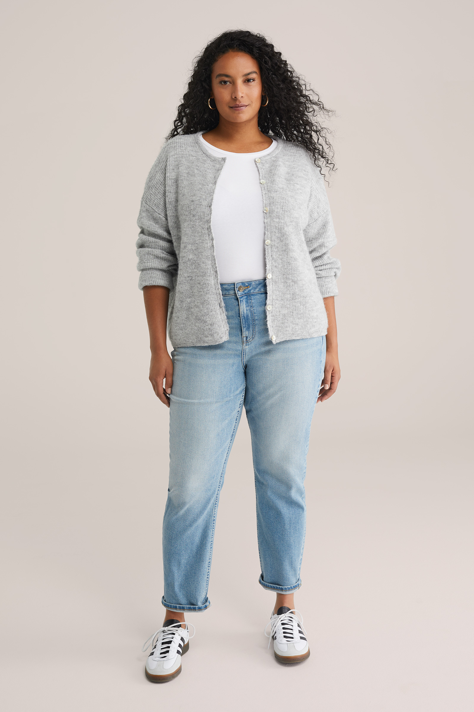 Dames nauwsluitend T-shirt - Curve