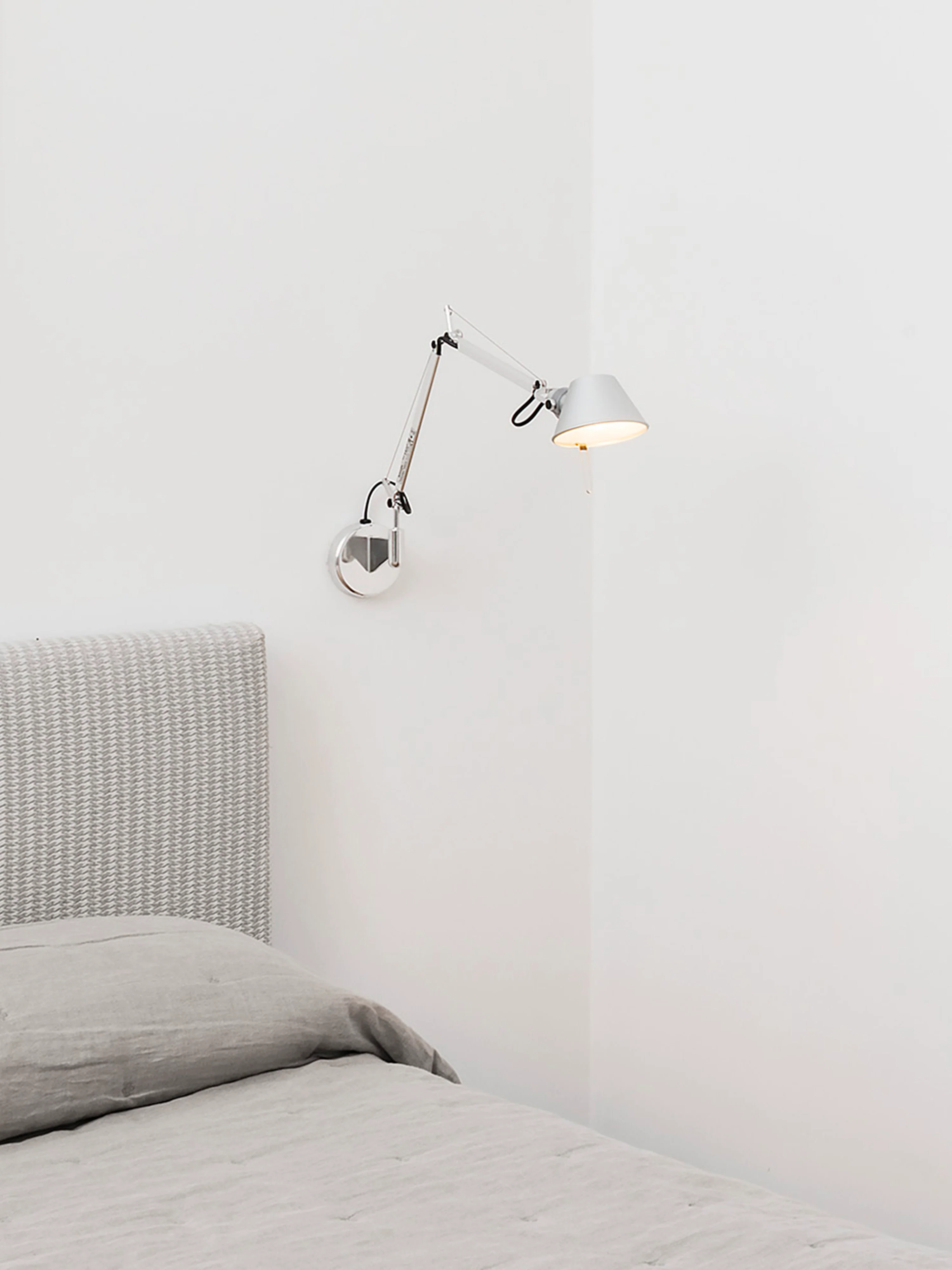 Verstellbare große Wandleuchte Tolomeo Micro