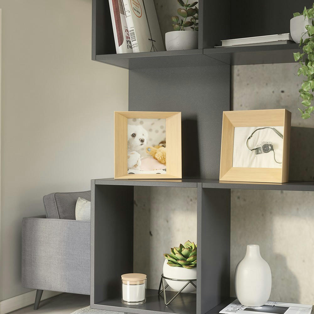 LOOKOUT - Cadre photo lookout l bois naturel