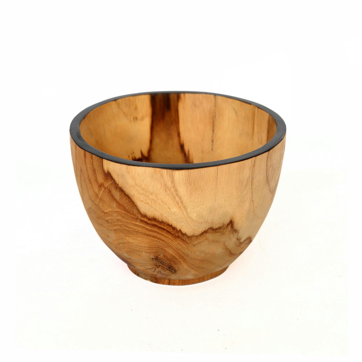 BONDI - Bol en bois de teck naturel noir