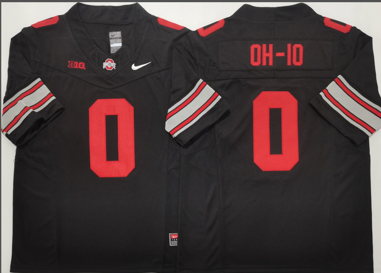 OH-10 NCAA Ohio State Buckeyes Nike Vapor Limited Jersey