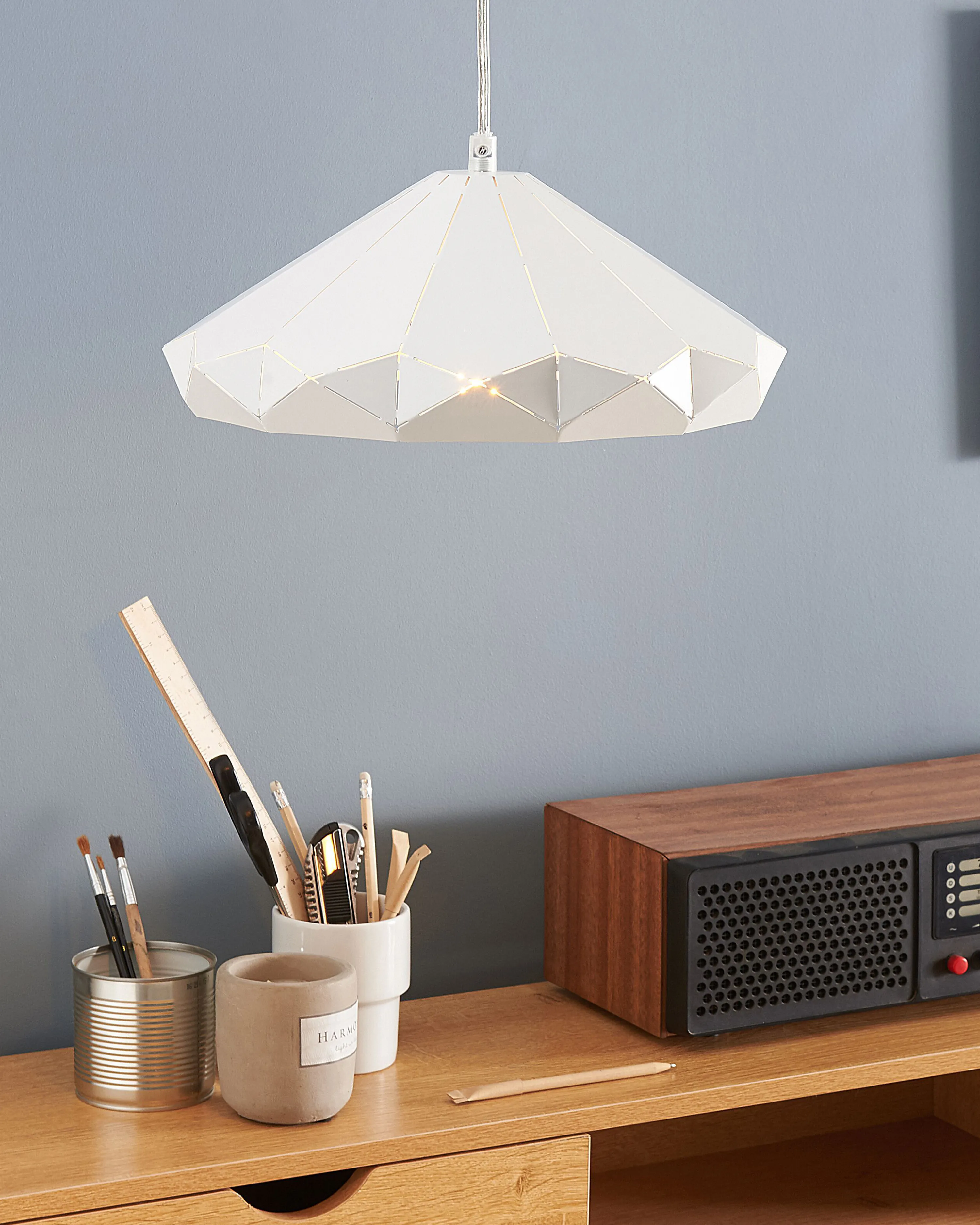Pendant Lamp NEVOLA Metal White